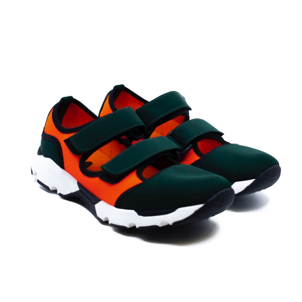 Marni Velcro Color Block Sneakers